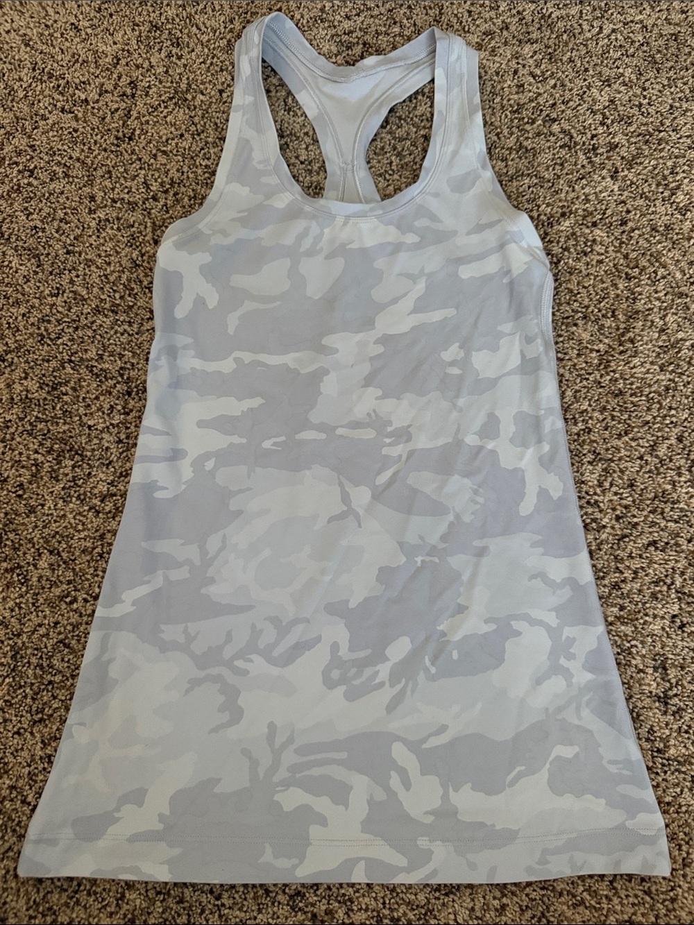 lululemon Cool Racerback Lux Light Camo Tank